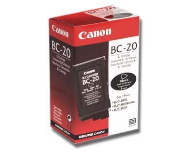 CANON CARTUCCIA NERO BC-20  