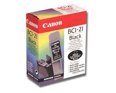 CANON CARTUCCIA NERO BCI-21BK  