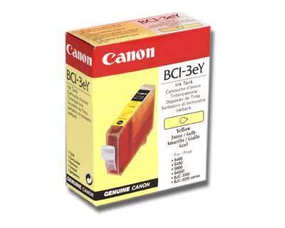 CANON CARTUCCIA GIALLO BCI-3eY  