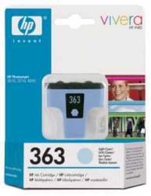 HP CARTUCCIA CIANO LIGHT N.363  