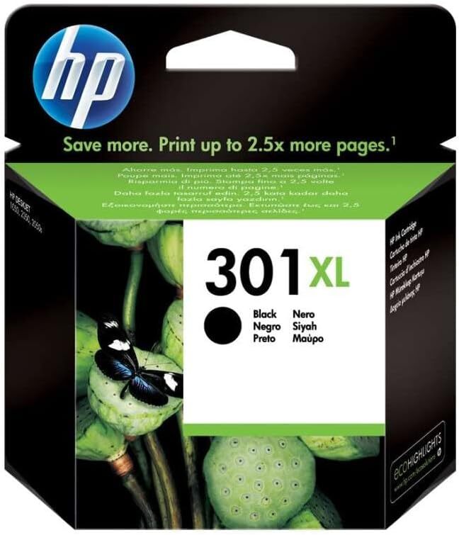 HP CARTUCCIA NERO 301XL  