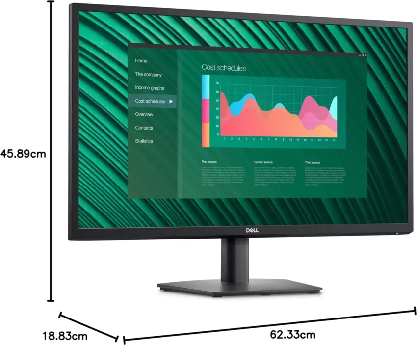 DELL E2723H 27  LED IPS VGA/DP  