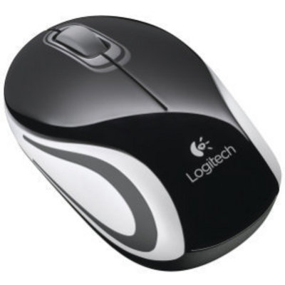 LOGITECH Mini Mouse M187 Black Wireless  