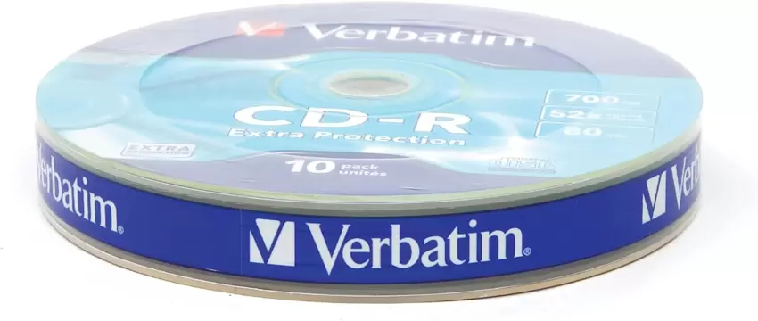 VERBATIM CD-R 80min 52x 700Mb Campana da 10pz.  