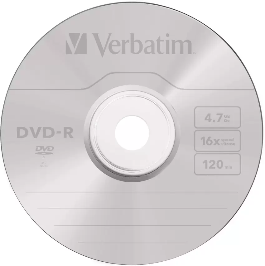 VERBATIM Dvd-R 16x 4.7Gb Campana da 10pz. Printable  