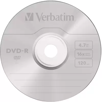 / VERBATIM Dvd-R 16x 4.7Gb Campana da 10pz. Printable