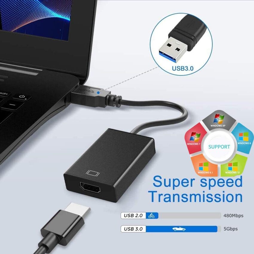 Adattatore da USB ad HDMI  