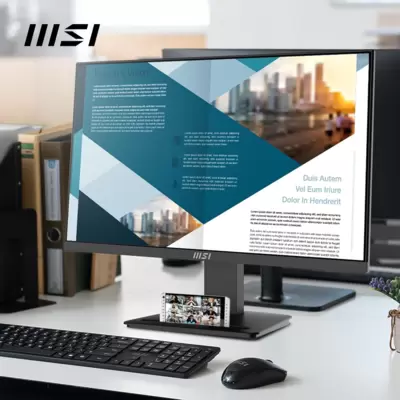 MSI PRO MP2412 24  LED IPS DP/Hdmi 1ms 100Hz 