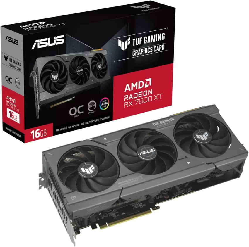 ASUS TUF Gaming AMD Radeon RX 7600 XT OC 16GB DDR6  