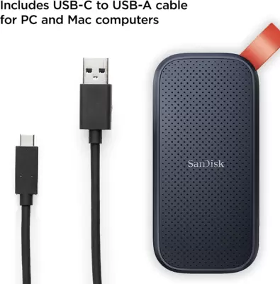 / SANDISK SSD Esterno USB-C 1Tb