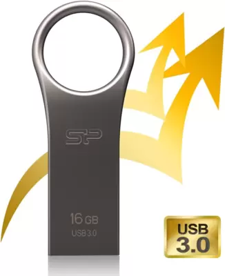 SILICON POWER Jewel J80 Pen Drive 16Gb USB3.0 Titanium Edition 