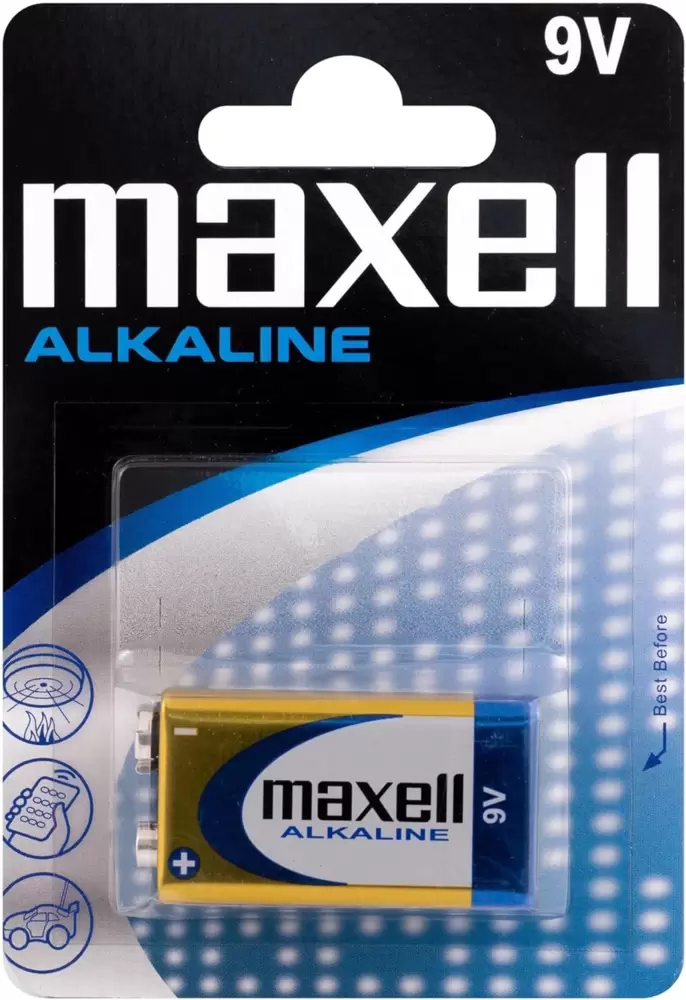  Maxell Pila Transistor 9V   