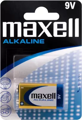 /  Maxell Pila Transistor 9V 