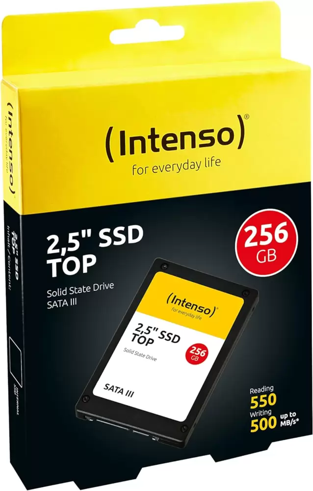 INTENSO TOP SSD Solid State Disk 256Gb 2,5  SATA3  