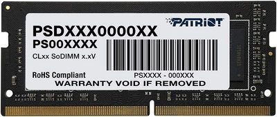 PATRIOT So-Dimm DDR4 3200 Laptop 8Gb 1.20V  