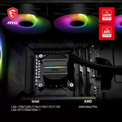 MSI MAG CORELIQUID M360 Dissipatore a Liquido Intel/Amd 