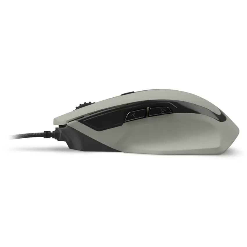 SHARKOON FORCE2 mouse Gaming Usb Bianco/Nero/Grigio  