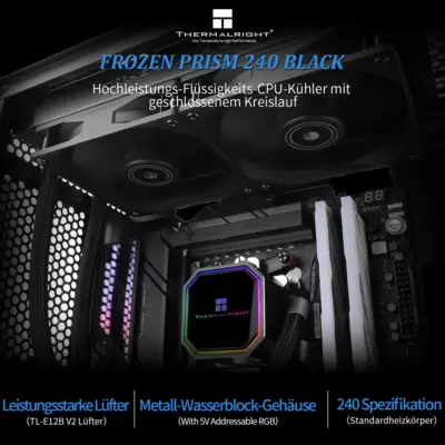 THERMALRIGHT FROZEN PRISM 240 Dissipatore a Liquido Intel/Amd 