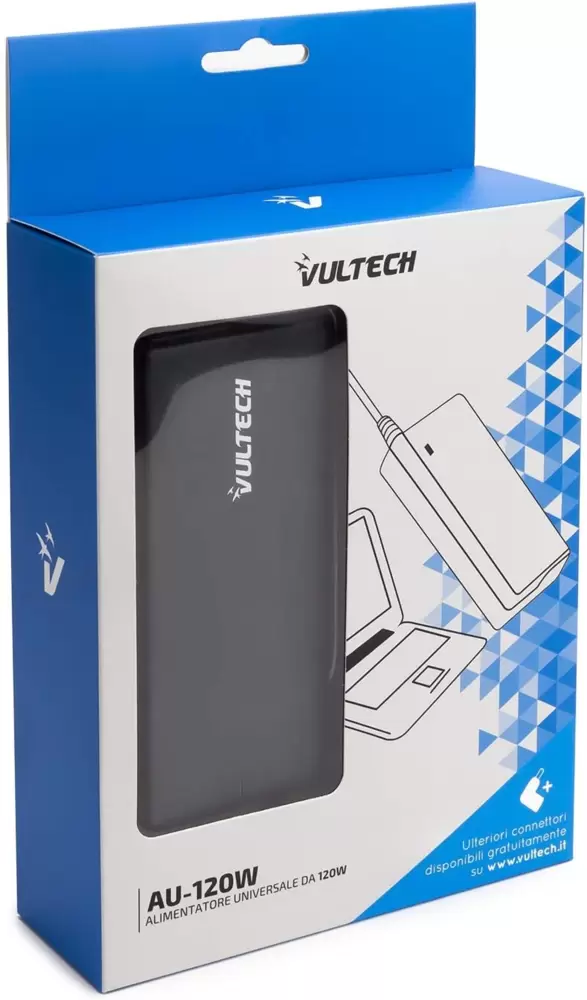  VULTECH Alimentatore Universale x Notebook da 120Watt  