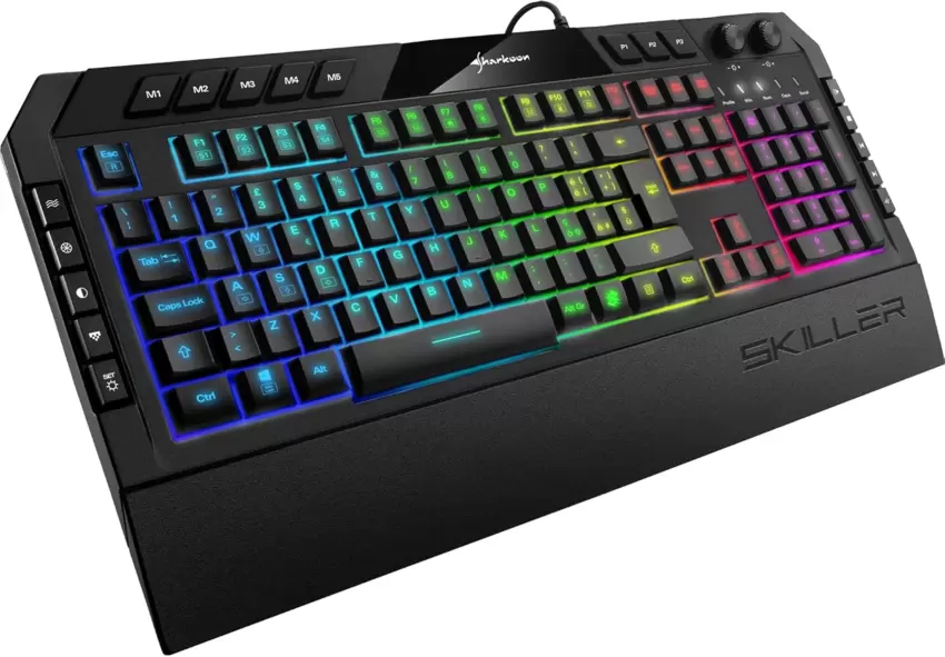 SHARKOON SKILLER SGK5 Tastiera Usb Gaming Rgb  