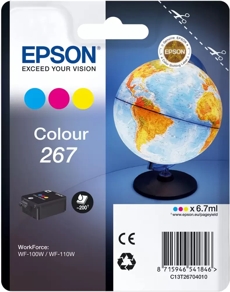 EPSON CARTUCCIA COLORE 267  