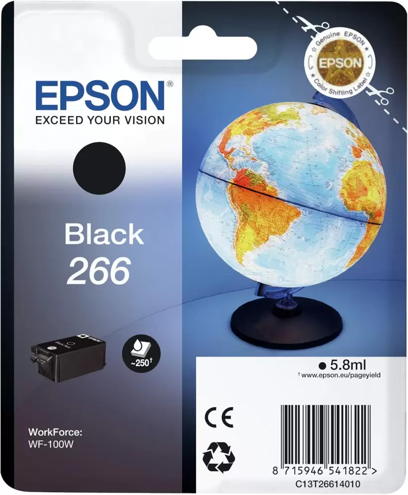 EPSON CARTUCCIA NERO 266  