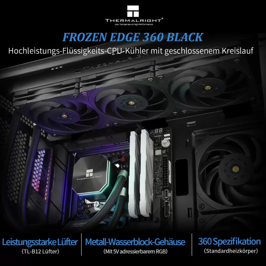 THERMALRIGHT FROZEN EDGE 360 Dissipatore a Liquido Intel/Amd  