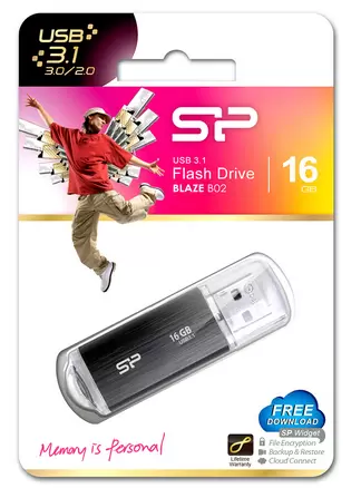 SILICON POWER Blaze B02 Pen Drive 16Gb USB3.1  