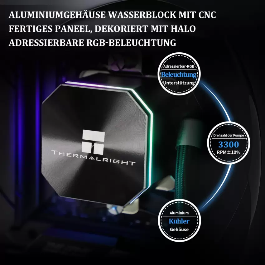 THERMALRIGHT FROZEN EDGE 240 Dissipatore a Liquido Intel/Amd  