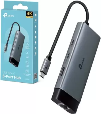  TP-LINK UH6120C Hub USB C 6 in 1