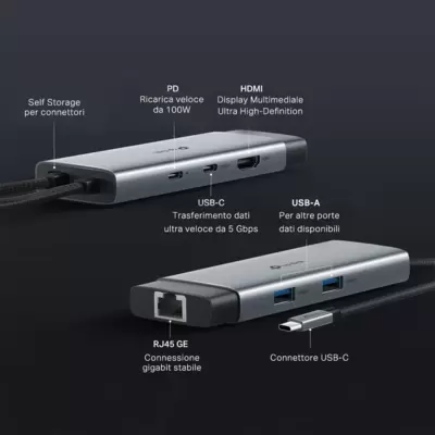 TP-LINK UH6120C Hub USB C 6 in 1 